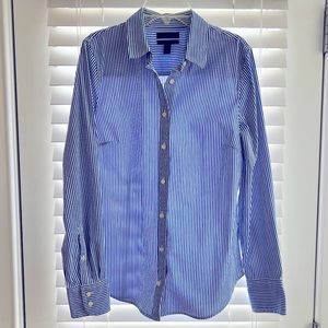 J.Crew fitted stretch perfect button down shirt